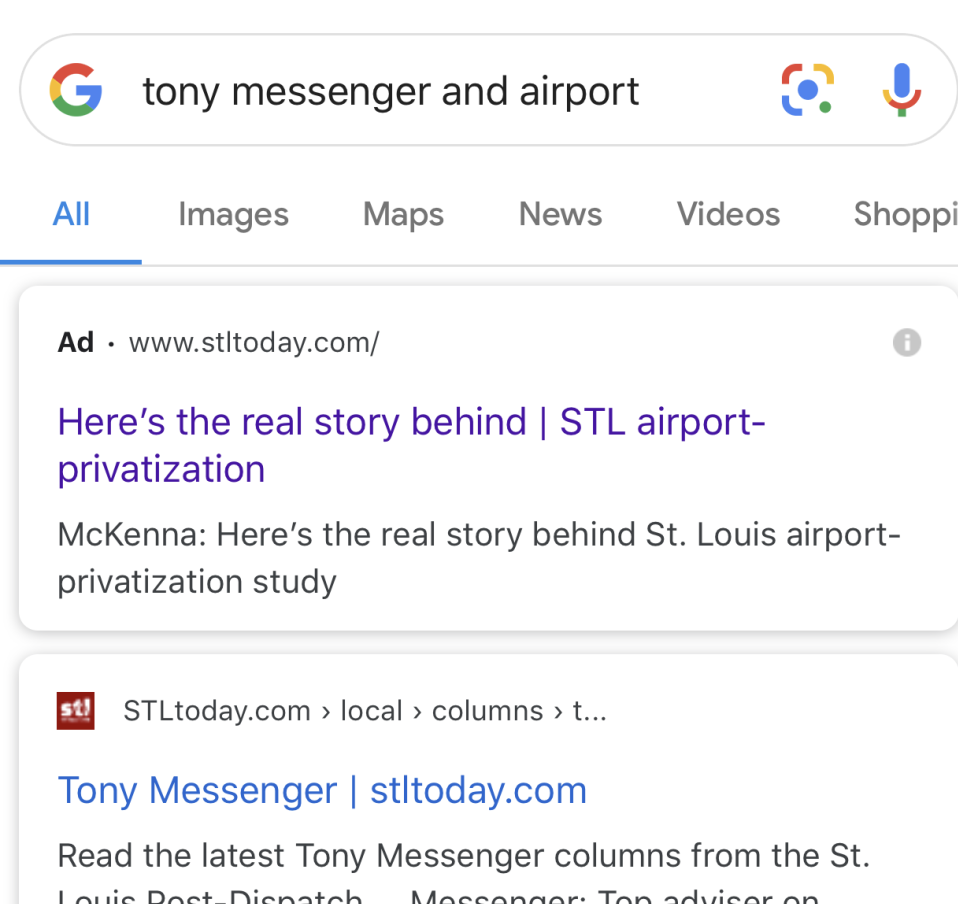 McKenna ad screenshot